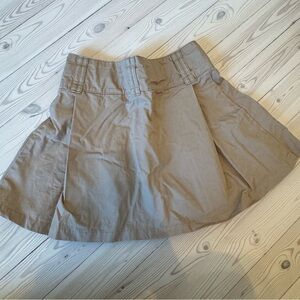 H&M Stylish Tan Pleated Skirt For Girls Size 13-14